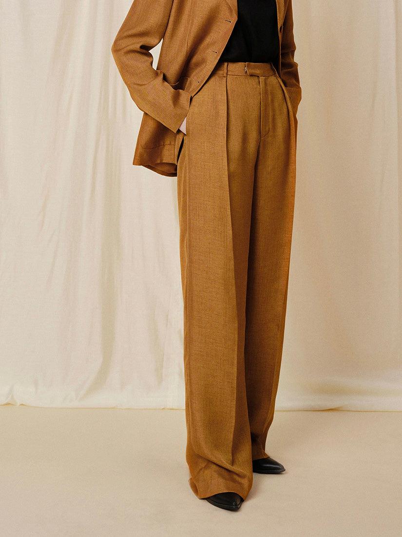 Mustard Darlene Trousers