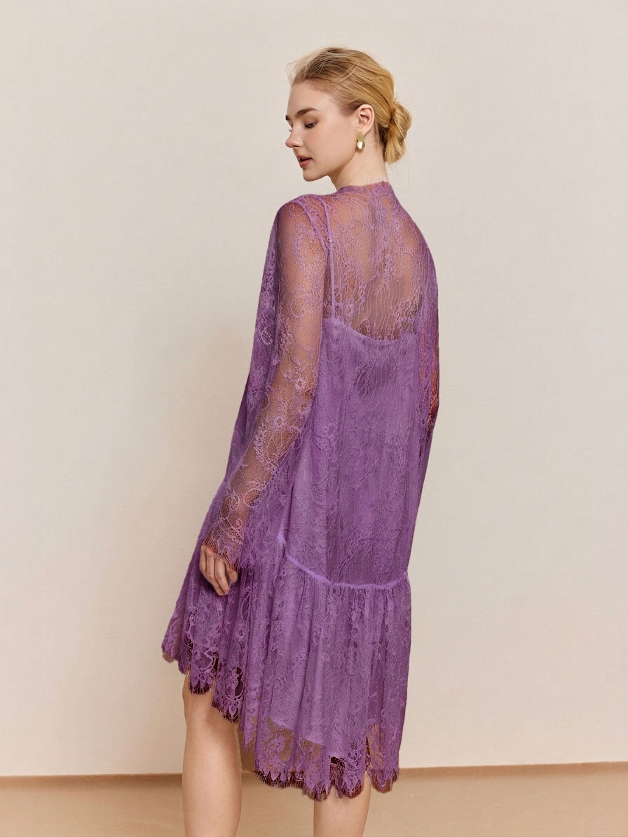 Celina Dress - Purple