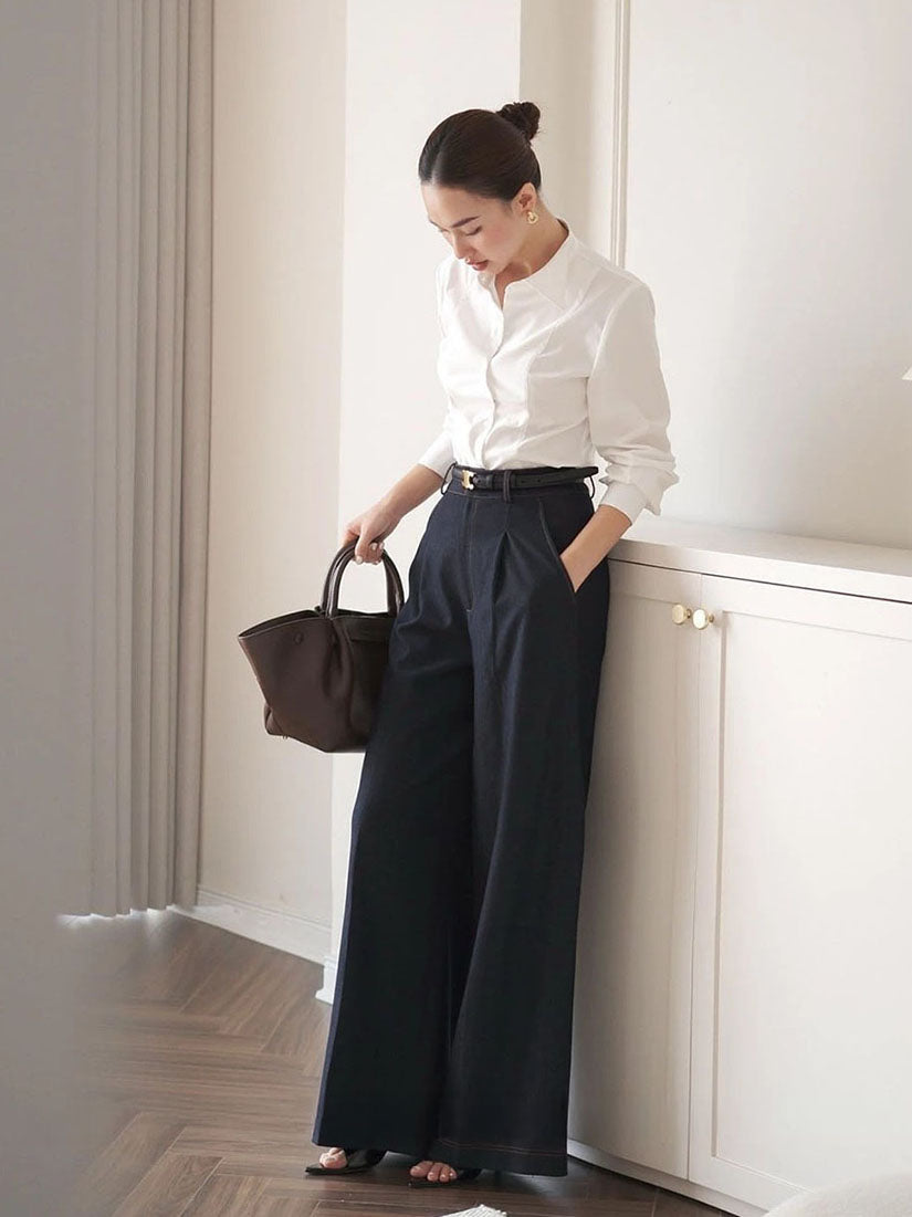 Long Sleeve Shirt With Tie