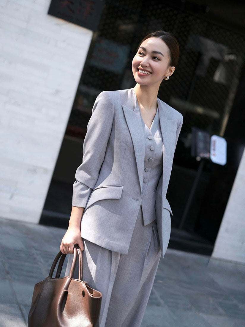 Cross-Flap Blazer