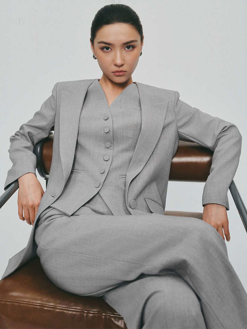 Cross-Flap Blazer
