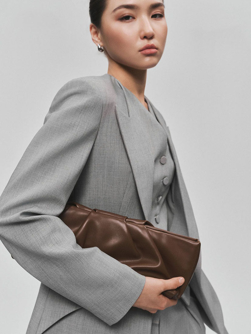 Cross-Flap Blazer