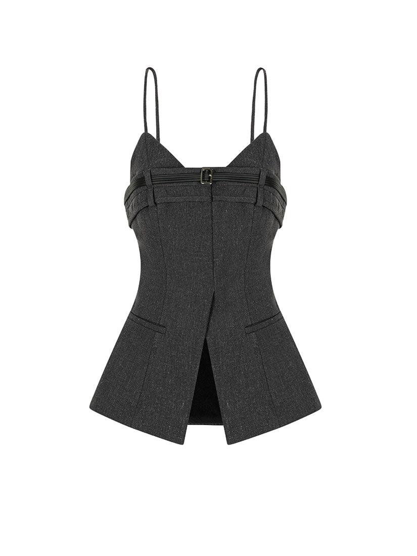 Belted Camisole Waistcoat