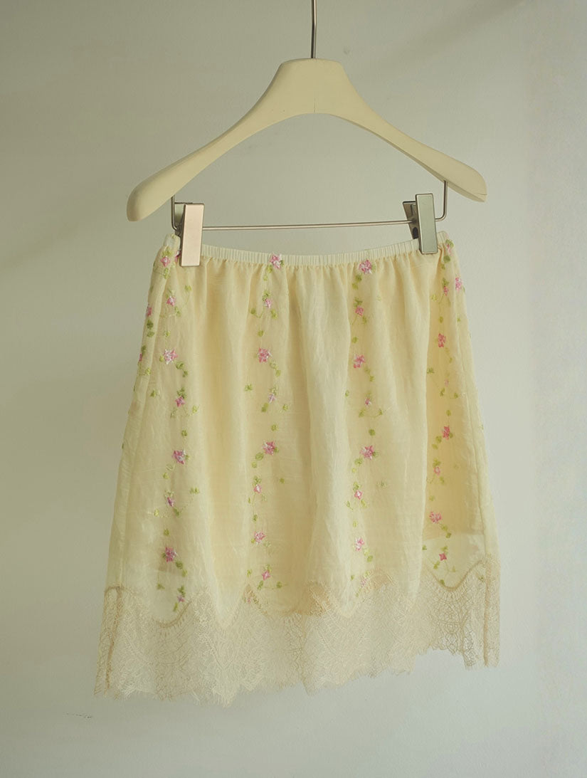 Rosalie Skort - Light Yellow