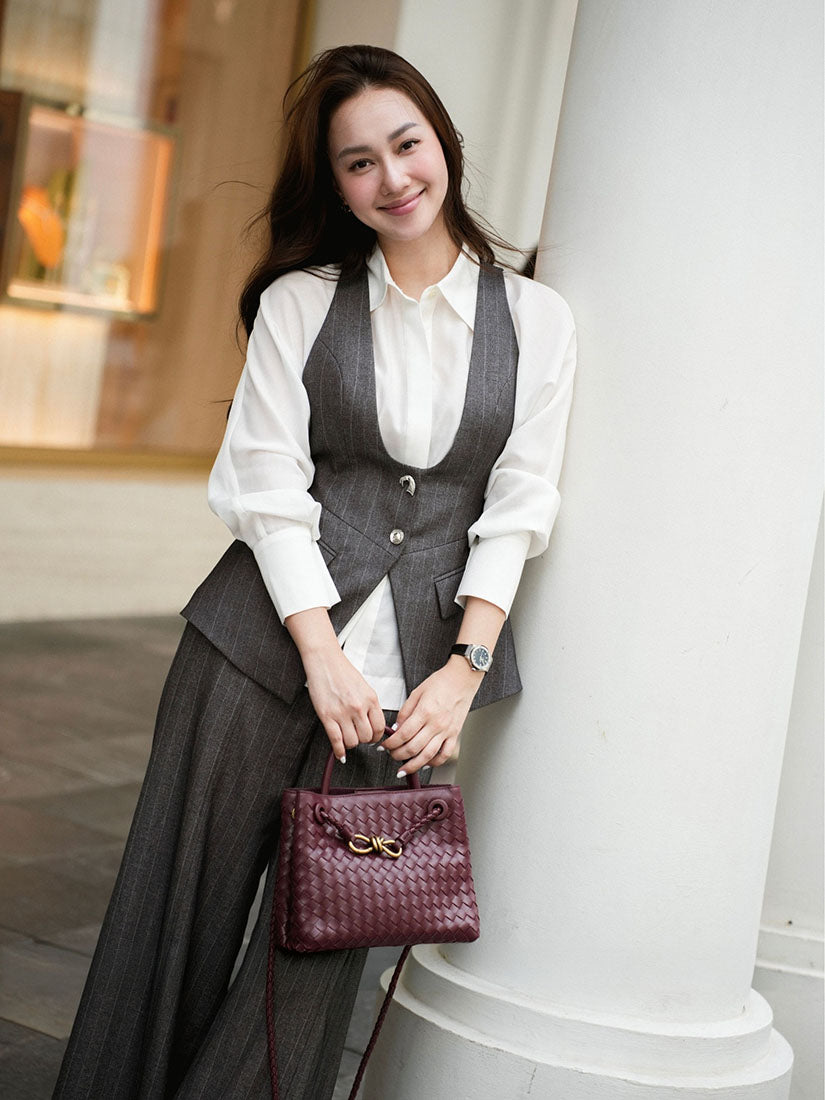 Decorative Button Waistcoat