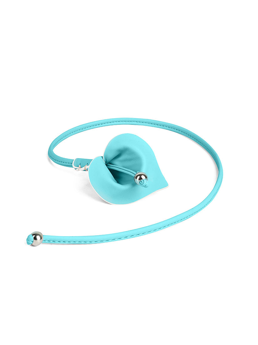 Turquoise Anthurium Charm