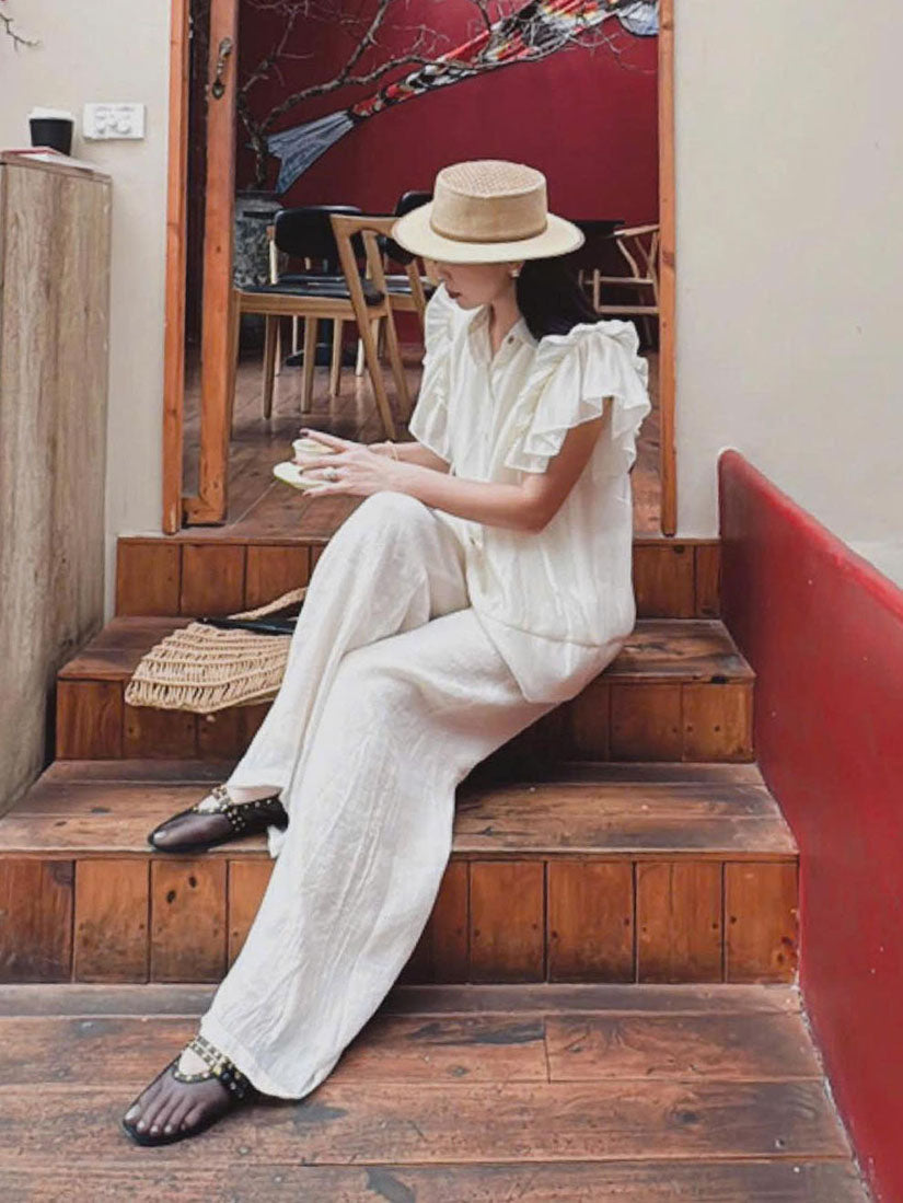 White Sand Pants