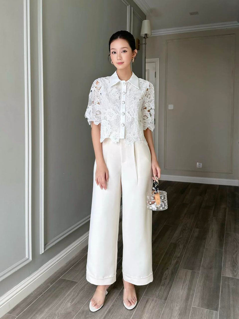 Floral Lace Blouse