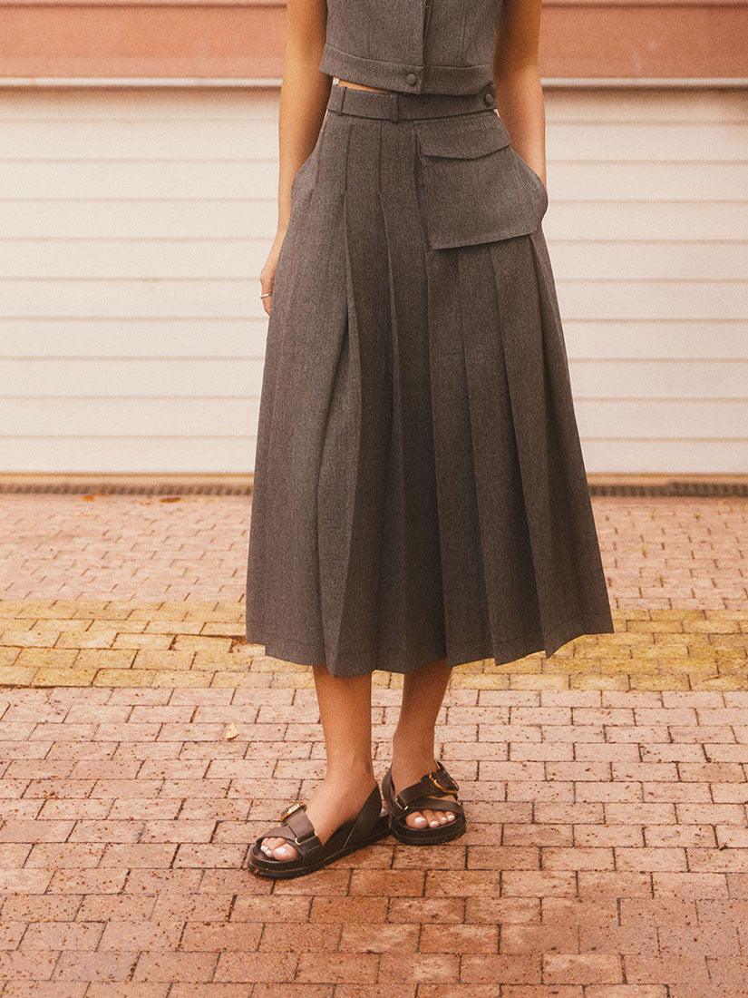 Tiggie Pleated Skirt