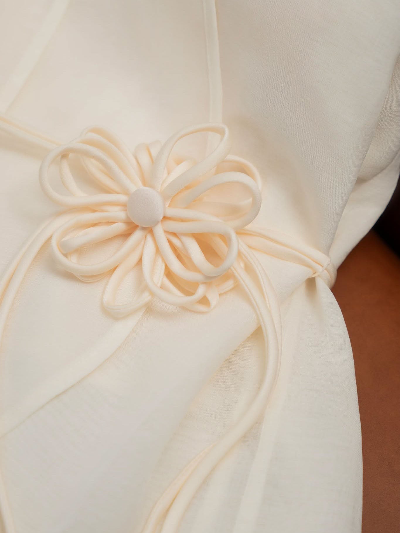 Flower Belted Layered Vest Top/ Outer