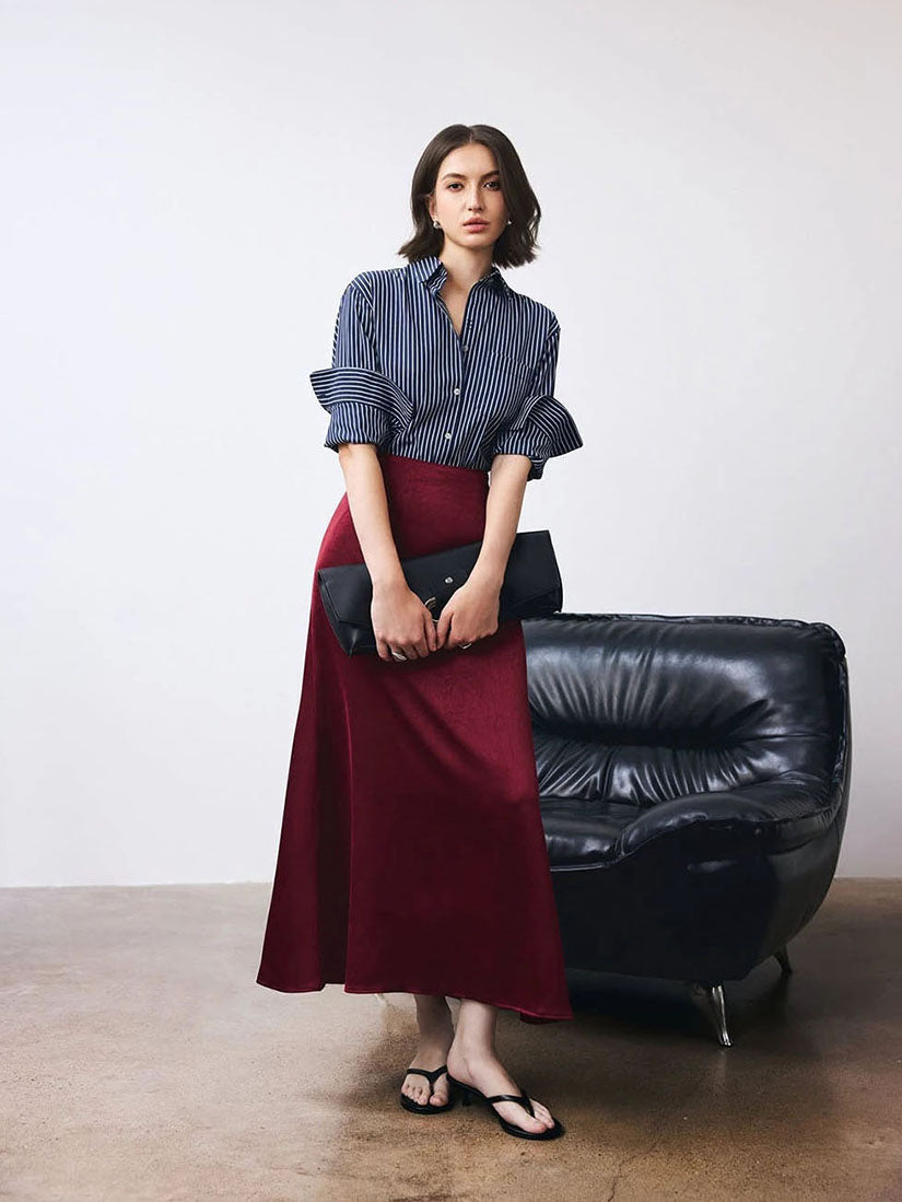 Silky Fishtail Skirt