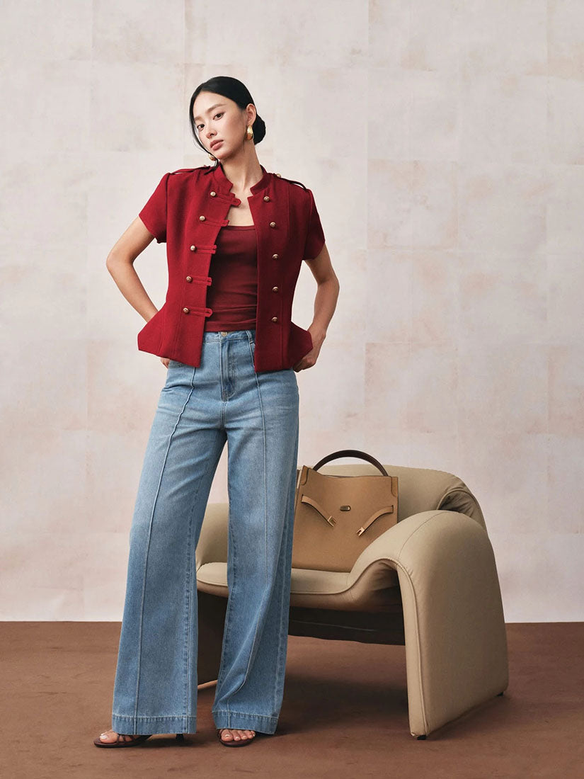 Straight-Leg Jeans