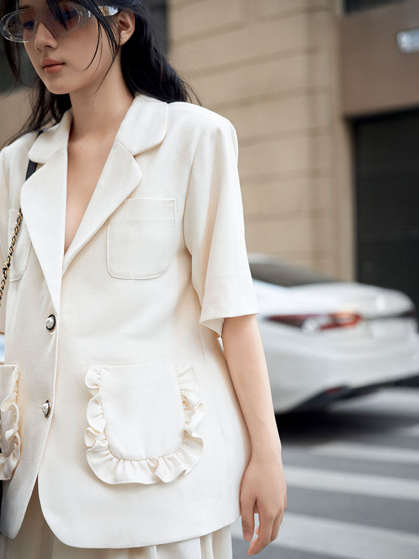 Creamy Blazer