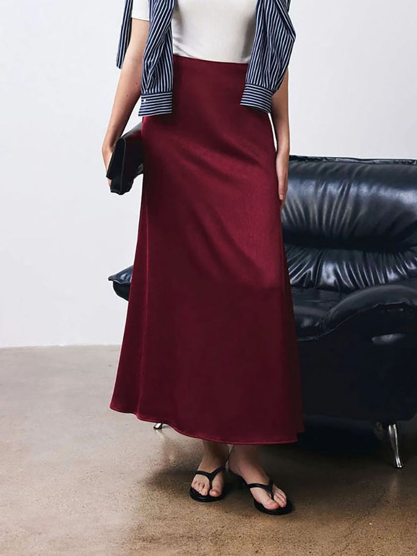 Silky Fishtail Skirt