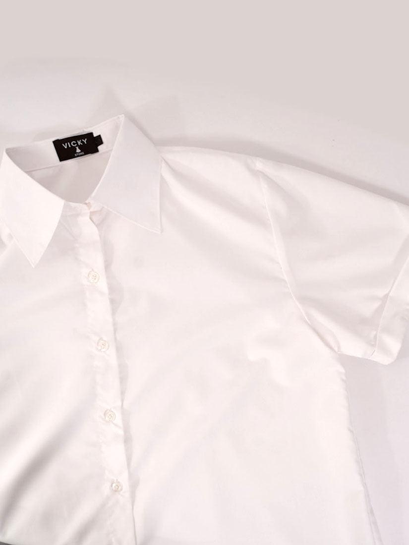 White Short Sleeve Shirt