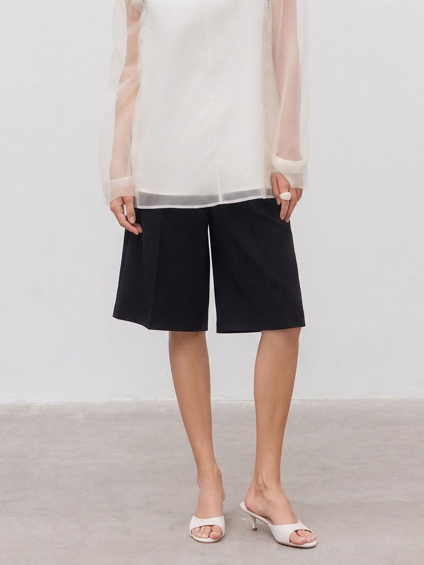 Black Clare Shorts