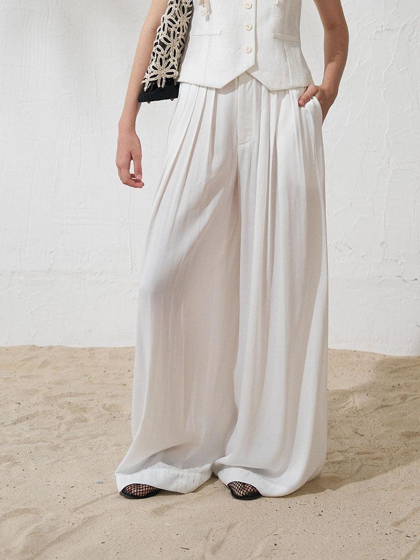 White Melody Trousers