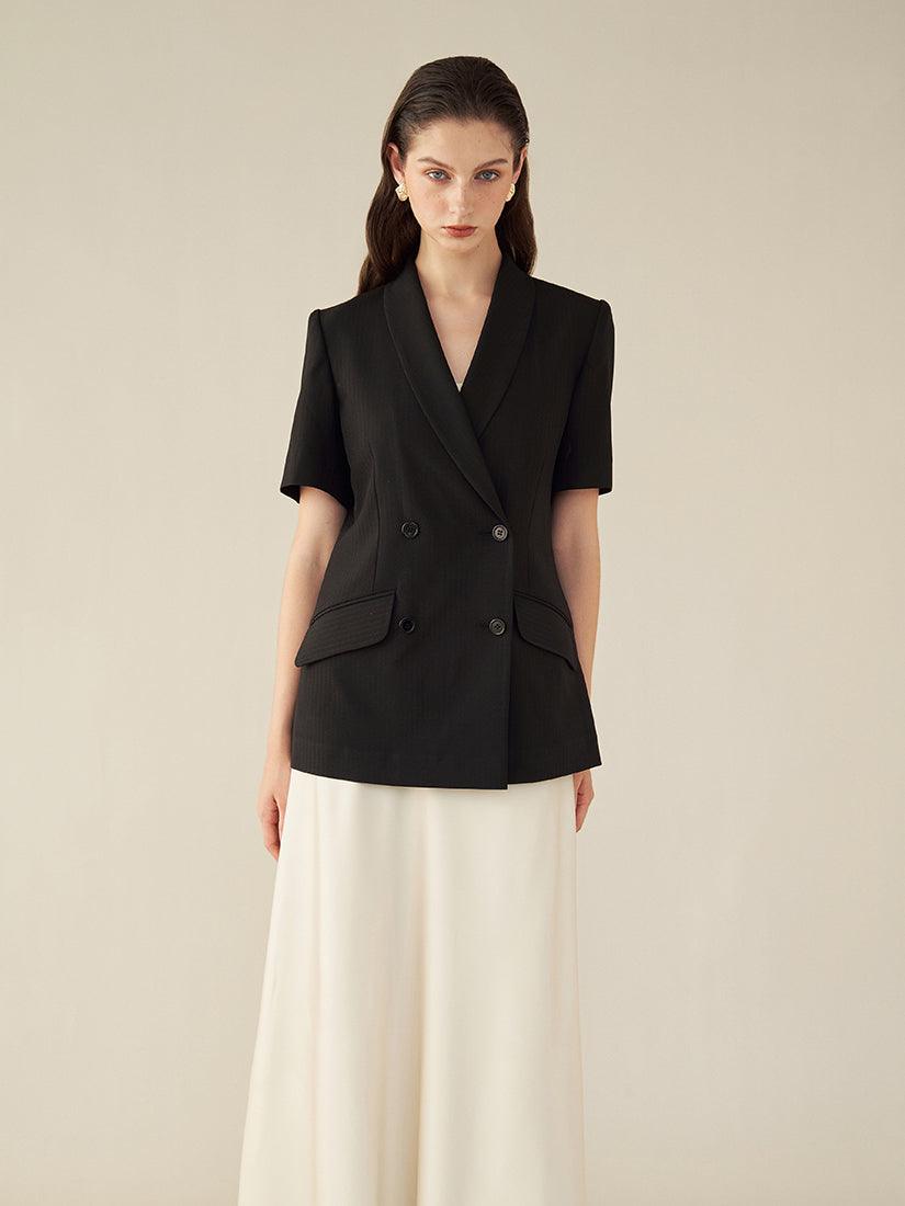 Black Wrenley Blazer