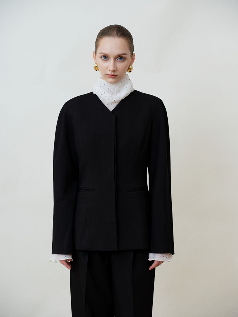 Black Delaney Blazer