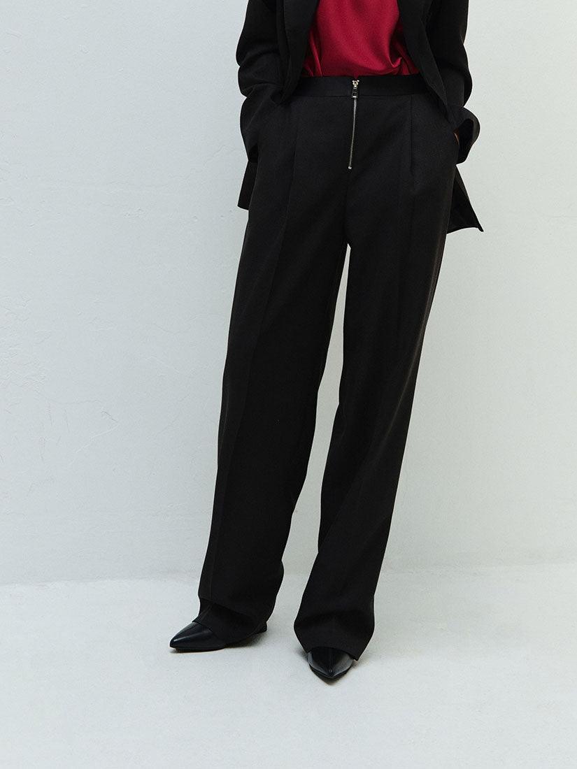 Black Preston Trousers