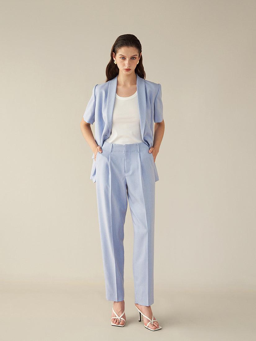 Baby Blue Wrenley Blazer