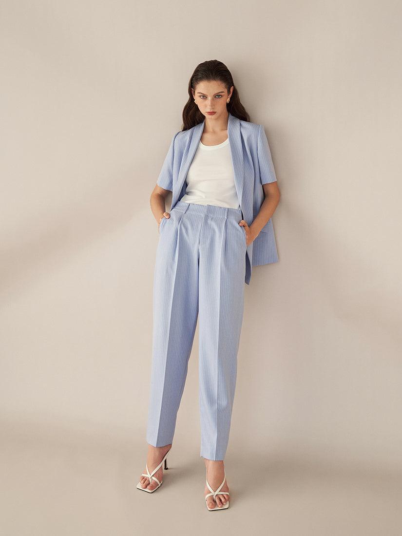 Baby Blue Wrenley Blazer