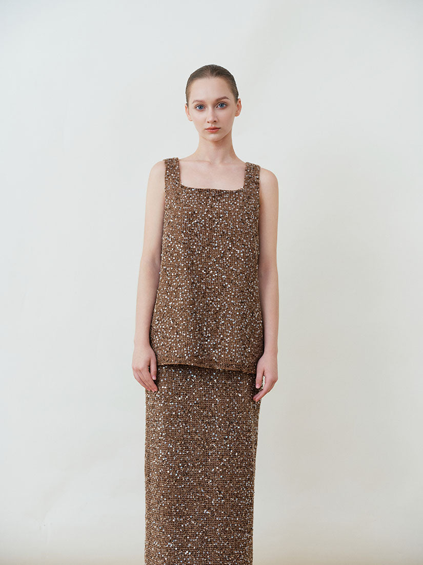 Brown Naia Top