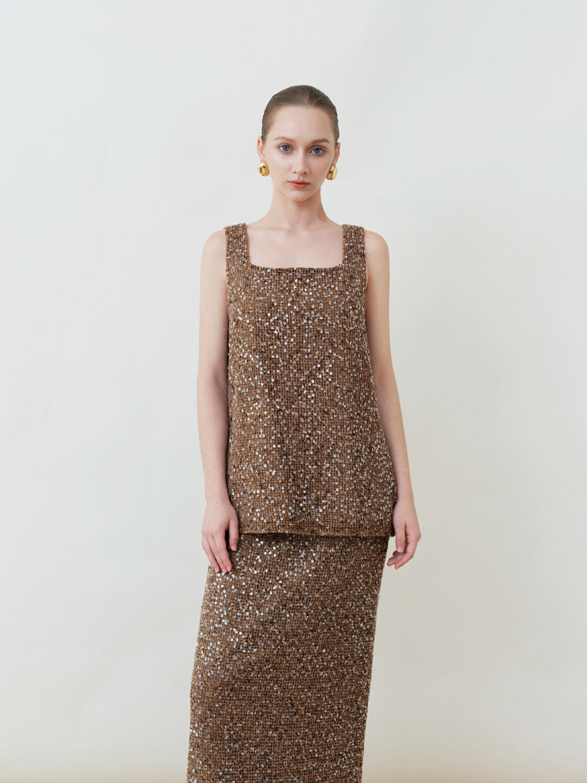 Brown Naia Top