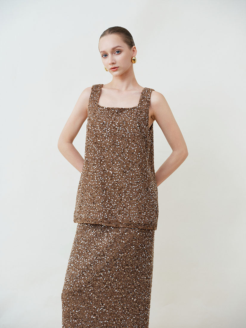 Brown Naia Top
