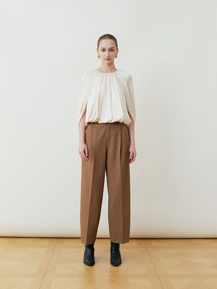 Cream Tulipa Top