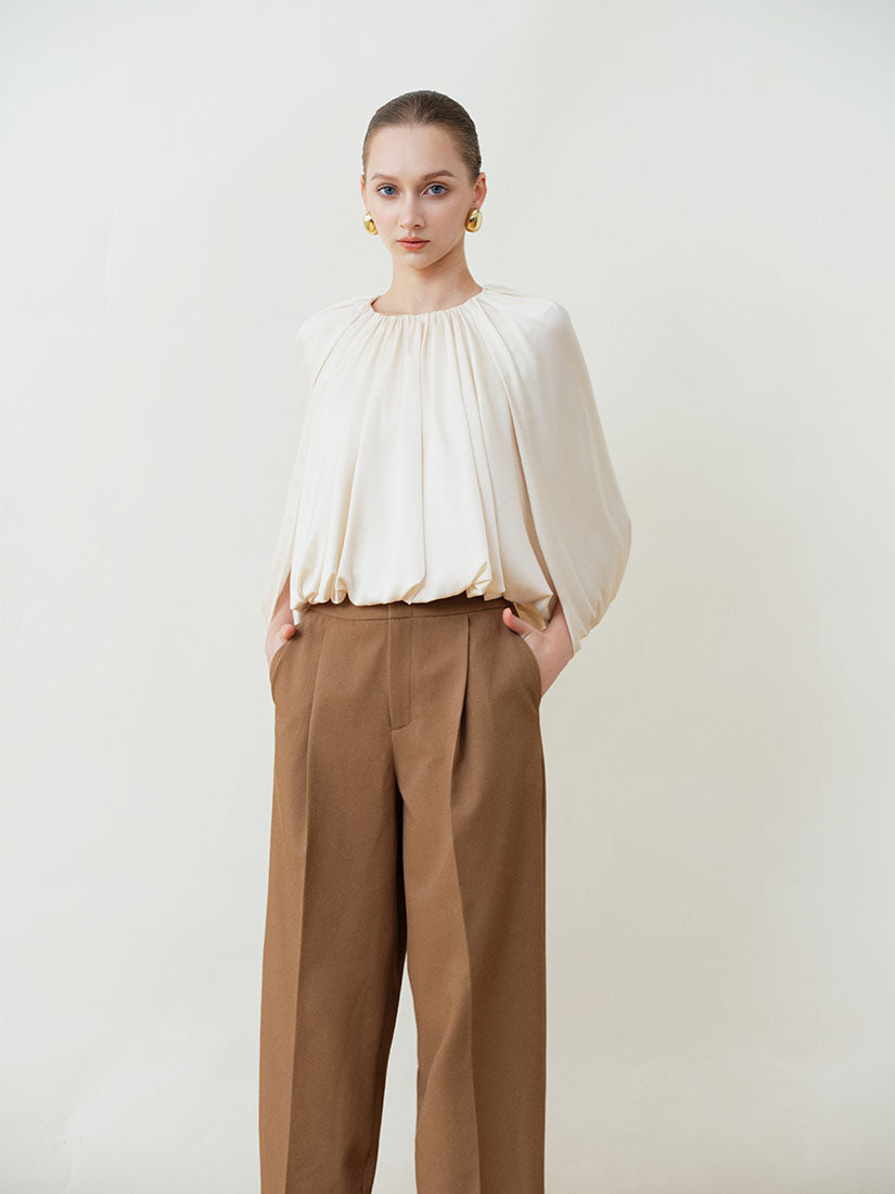 Cream Tulipa Top