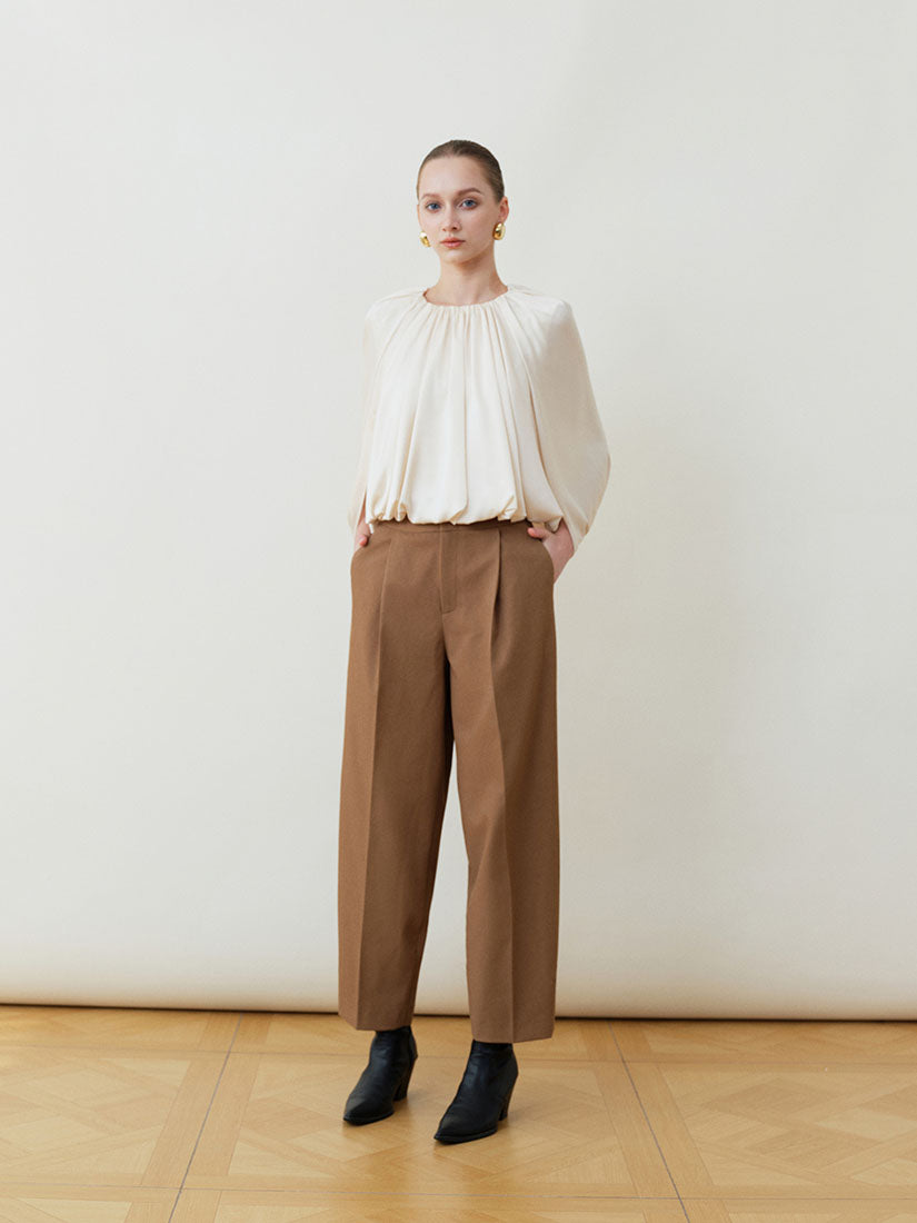 Cream Tulipa Top