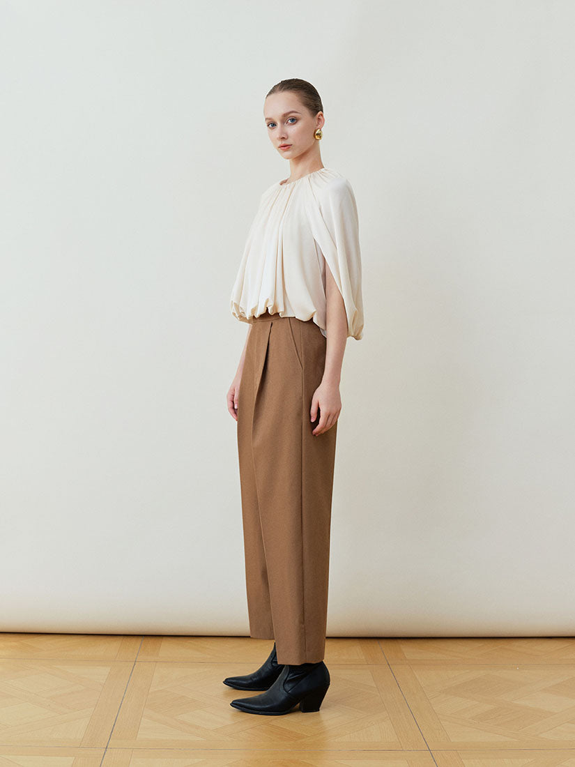 Cream Tulipa Top