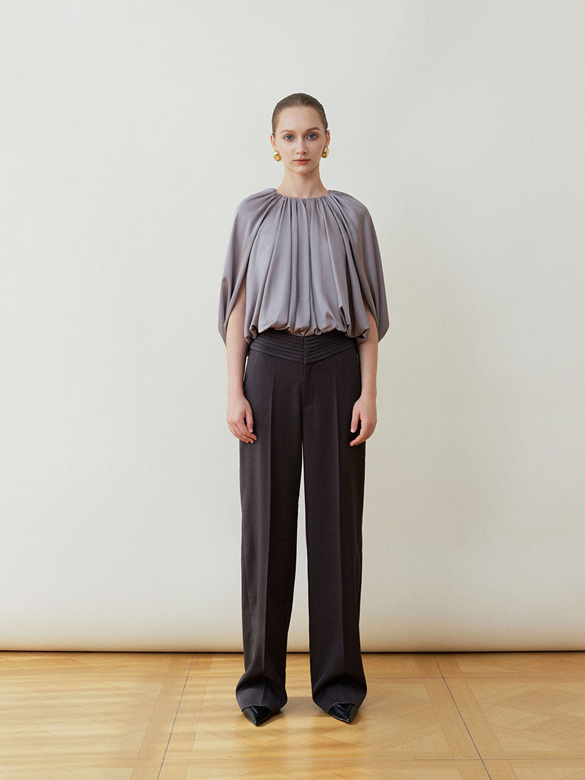 Grey Tulipa Top