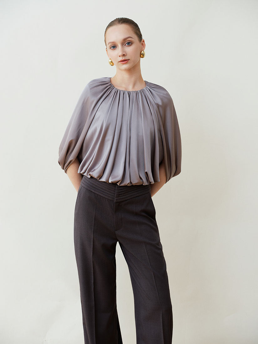 Grey Tulipa Top