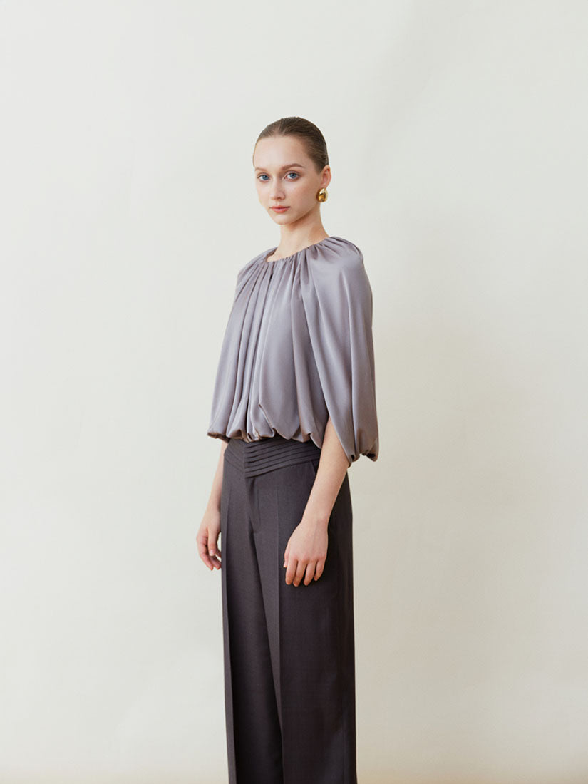 Grey Tulipa Top