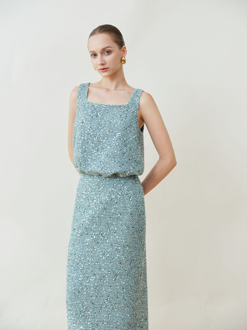 French Blue Naia Top