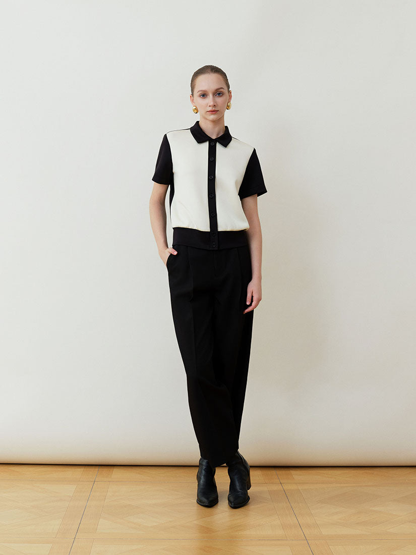 Black Delaney Trousers