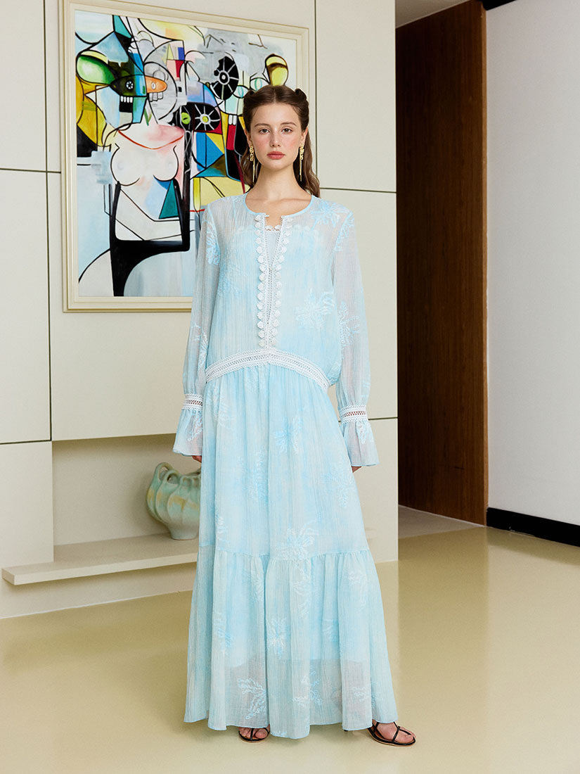 Trixie Dress - Baby Blue