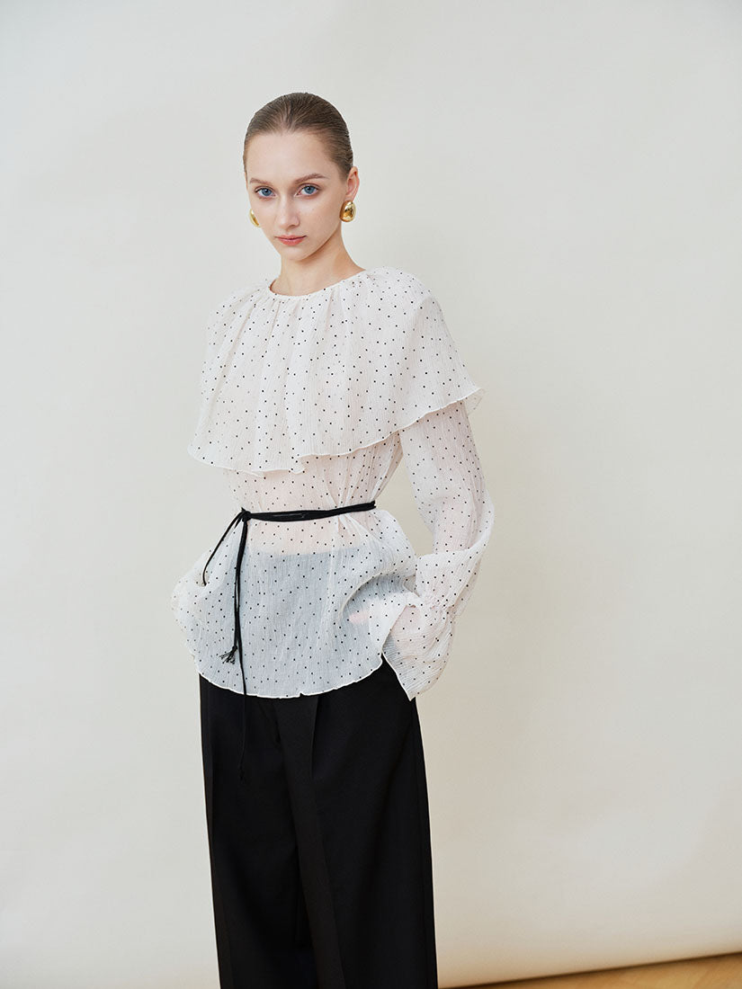 White Darcie Blouse