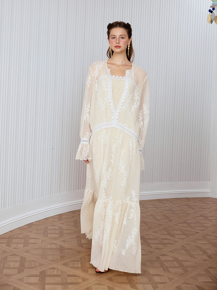 Trixie Dress - Beige