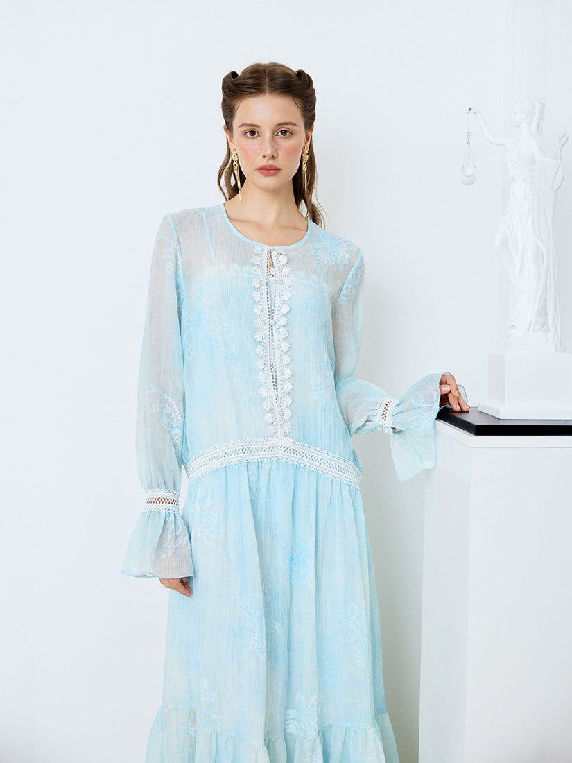 Trixie Dress - Baby Blue