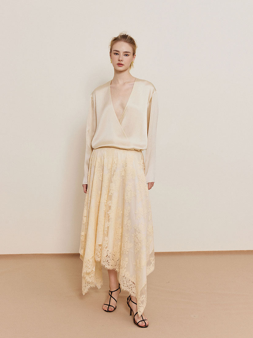 Nixie Skirt - Pale Apricot