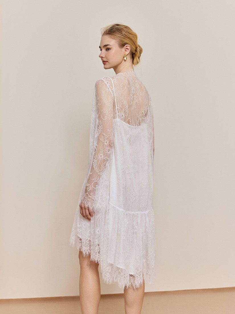 Celina Dress - White