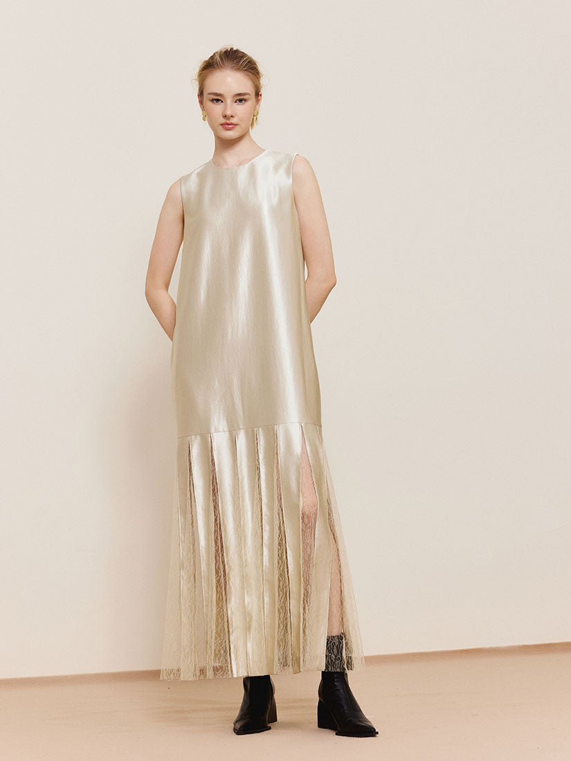 Cadence Dress - Champagne
