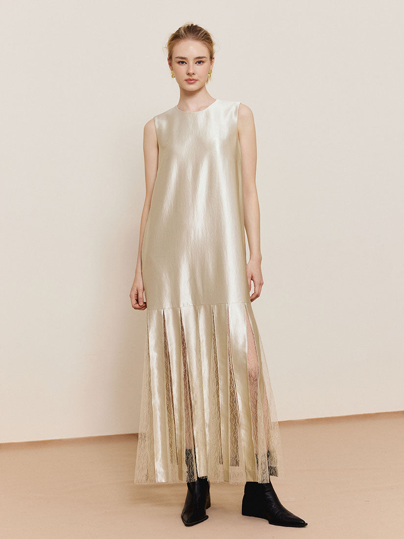 Cadence Dress - Champagne
