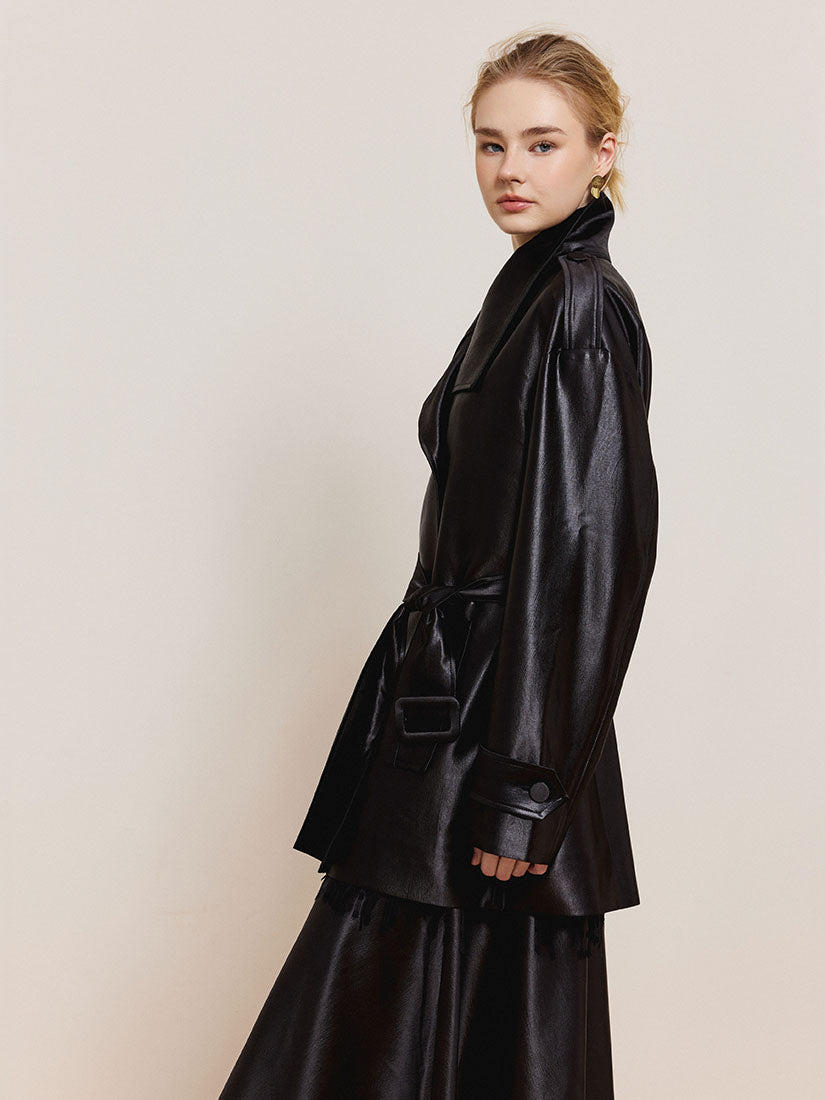 Henderson Trench Coat - Black