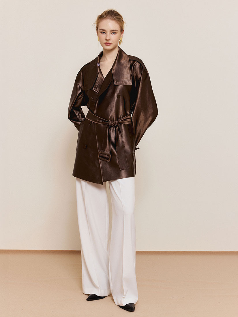 Henderson Trench Coat - Brown