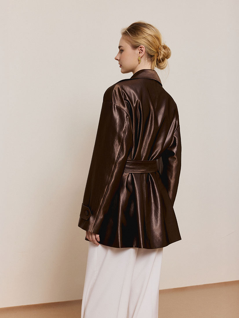 Henderson Trench Coat - Brown
