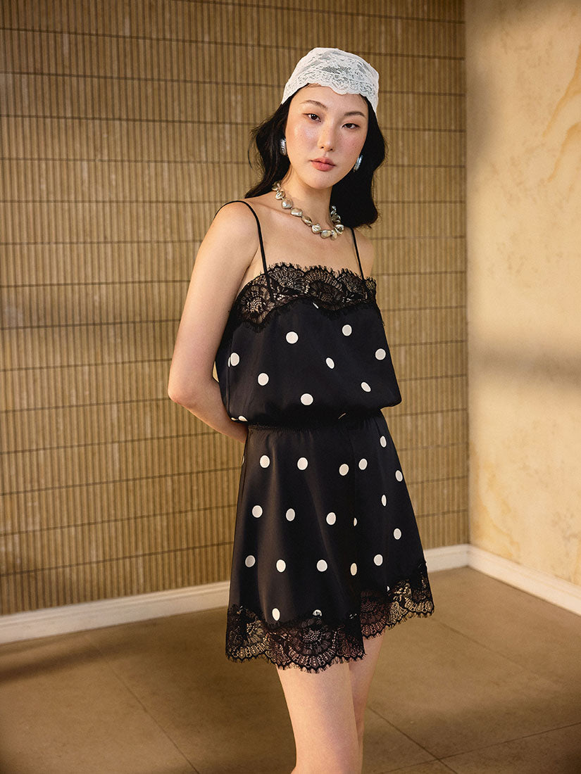 Perla Romper Suit - Black